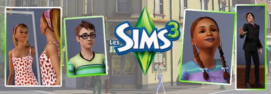 Bandeau Les Sims 3